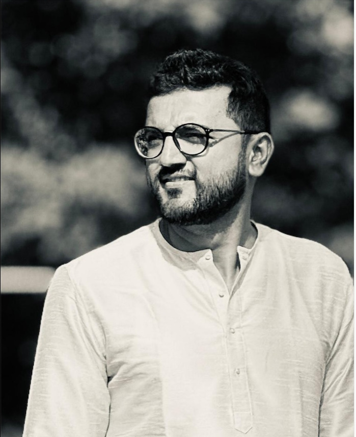 A photograph of Shreyas S P